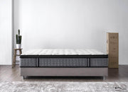 Rest Therapy Mattress 12 Inch Bliss Bamboo Plush Pocket Coil Mattress with Gel Memory Foam - Available in 2 Sizes