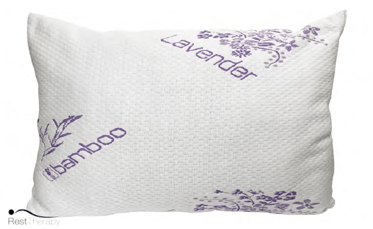 Rest Therapy Pillow Lavender 2 Memory Foam Pillows