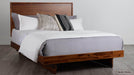 Rustic Classics Bedroom Set Jasper 5 Piece Reclaimed Wood Platform Bedroom Furniture Set in Brown - Available in 2 Sizes