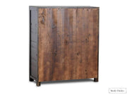 Rustic Classics Drawer Chest Whistler Reclaimed Wood 6 Drawer Chest in Brown