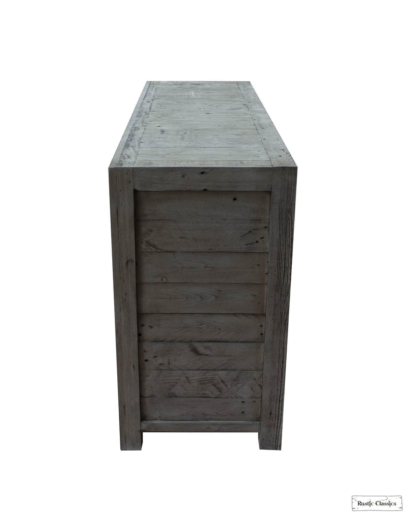 Rustic Classics Dresser Whistler Reclaimed Wood 7 Drawer Dresser in Grey