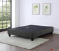 True Contemporary Bed EZ Base Foundation Dark Grey Platform Bed - Available in 4 Sizes