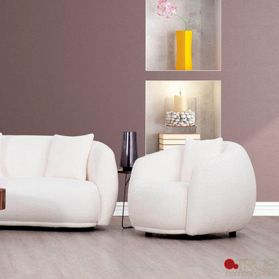 Primo International Archibald Chair in Wolly Ivory, image 1