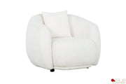 True Contemporary Chair Archibald Chair in Wolly Ivory