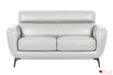 True Contemporary Sofa Set William 3 Piece Tufted Faux Leather Sofa and Loveseat Set - Available in 2 Colours