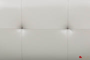 True Contemporary Sofa William Tufted Faux Leather Sofa - Available in 2 Colours