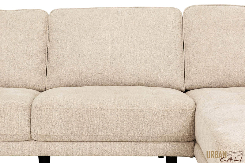 Urban Cali Sectional Palm Springs Sectional Sofa in Nora Oat