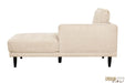 Urban Cali Sectional Palm Springs Sectional Sofa in Nora Oat