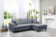 Urban Cali Sectional Sofa Sophia 84" Wide Sectional Sofa with Reversible Chaise - Available in 2 Colours