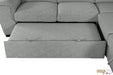Urban Cali Sleeper Sectional Gerardo Sleeper Sectional Sofa Bed with Storage Ottoman