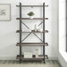 Walker Edison Bookcase 68" Urban Pipe Metal Bookshelf - Available in 4 Colours