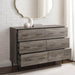 Walker Edison Buffet Modern Rustic Farmhouse Wood 6-Drawer Dresser - Available in 3 Colours