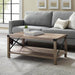 Walker Edison Coffee Table Metal X Rectangular Coffee Table - Available in 4 Colours