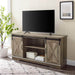 Walker Edison TV Stand 58" Sliding Barn Door Modern Farmhouse Wood TV Stand - Available in 4 Colours